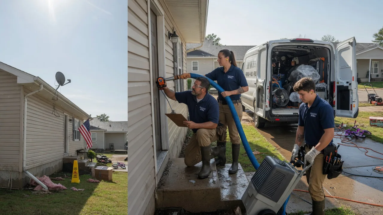 Ceiling Water Damage Restoration in Texhoma, TX near me